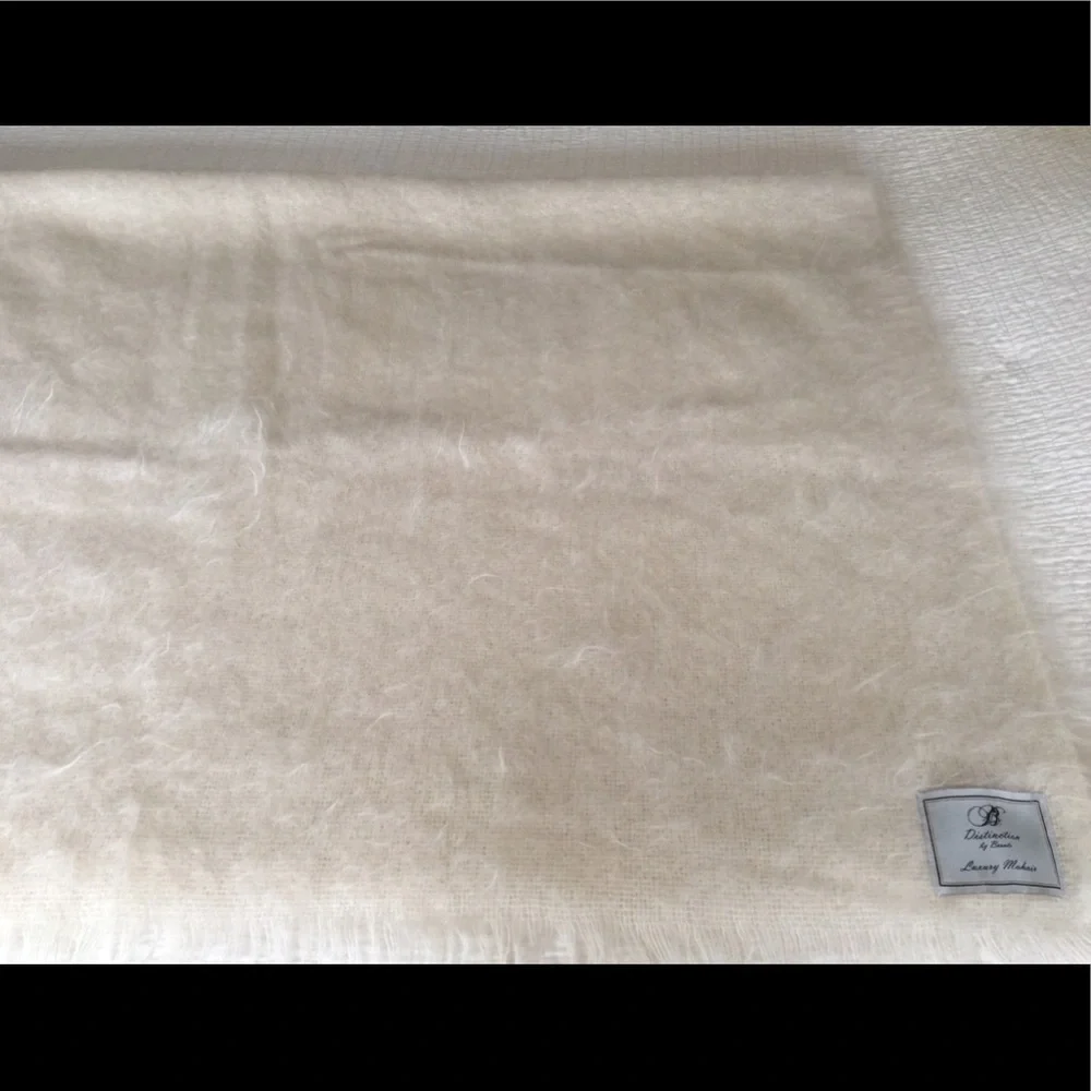 NWOT Distinction by Bronte Luxury Mohair throw - Picture 4 of 7